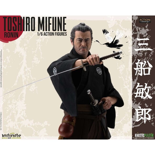 Sieben Samurai Toshiro Mifune Ronin 1/6 Actionfigur