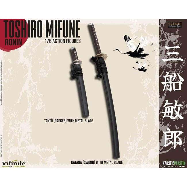 Sieben Samurai Toshiro Mifune Ronin 1/6 Actionfigur