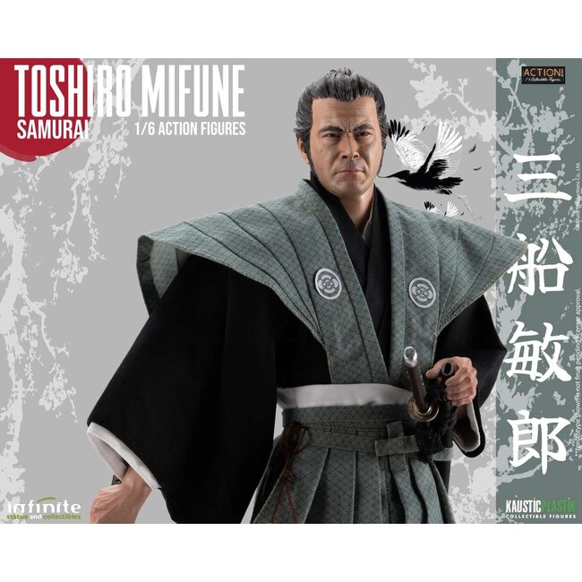 Sieben Samurai Toshiro Mifune Ronin & Samurai 1/6 Actionfigur Deluxe Doppelpack