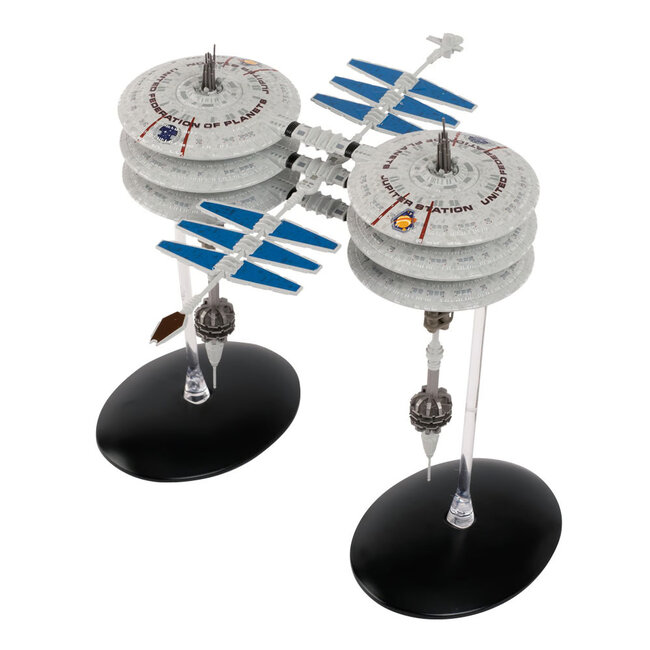 Eaglemoss Publications Ltd. Star Trek Starship Diecast Mini Replicas Jupiter Station