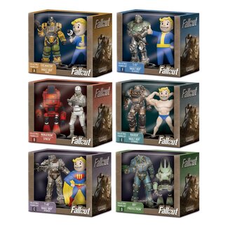 Syndicate Collectibles Fallout Mini Figures 2-Pack 7 cm Assortment (6)