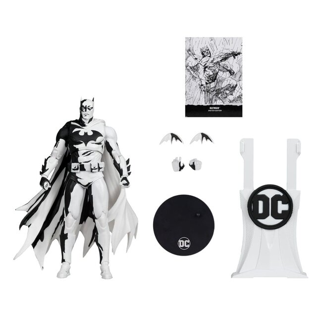 DC Multiverse Actionfigur Batman Hush (Line Art) (Gold Label) 18 cm