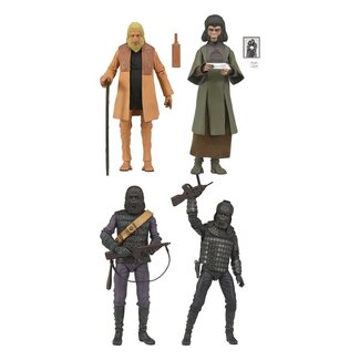 NECA  Planet of the Apes Action Figures 18 cm Assortment (4)