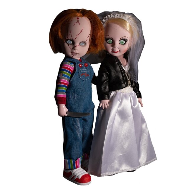 Living Dead Chucky & Tiffany Doll Set 25 cm