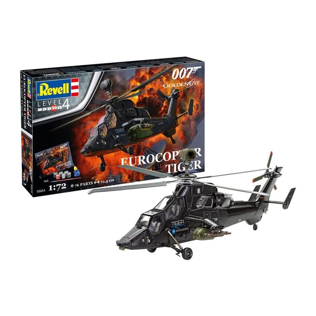 James Bond Modellbausatz-Geschenkset 1/72 Eurocopter Tiger (GoldenEye)