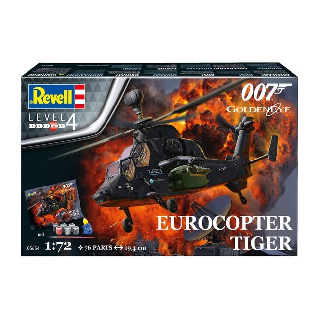 James Bond Model Kit Gift Set 1/72 Eurocopter Tiger (GoldenEye)