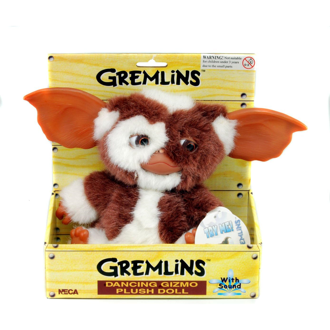 NECA  Gremlins Plüschfigur mit Sound Dancing Gizmo 20 cm