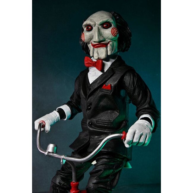 Saw Action Figure with Sound Billy with Tricyle 30 cm