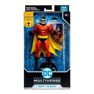 McFarlane Toys DC Multiverse Action Figure Robin (Tim Drake) Gold Label 18 cm