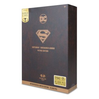 McFarlane Toys DC Multiverse Actionfigur Superman Unchained Armor (Patina) (Gold Label) 18 cm