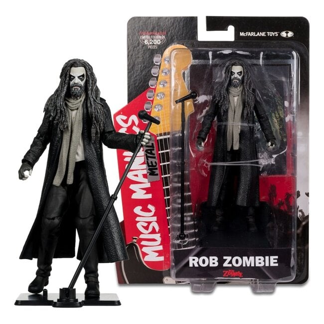 McFarlane Toys Metal Music Maniacs Action Figure Wave 2 Rob Zombie 15 cm