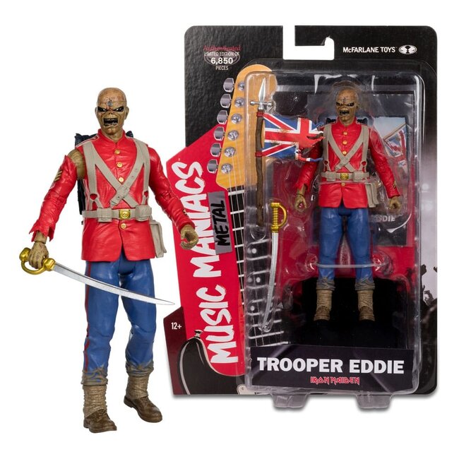 McFarlane Toys Metal Music Maniacs Action Figure Wave 2 Trooper Eddie (Iron Maiden) 15 cm