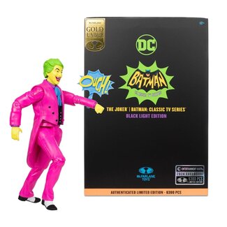 McFarlane Toys DC Multiverse Action Figure BM66 The Joker (Black Light) (Gold Label) 18 cm