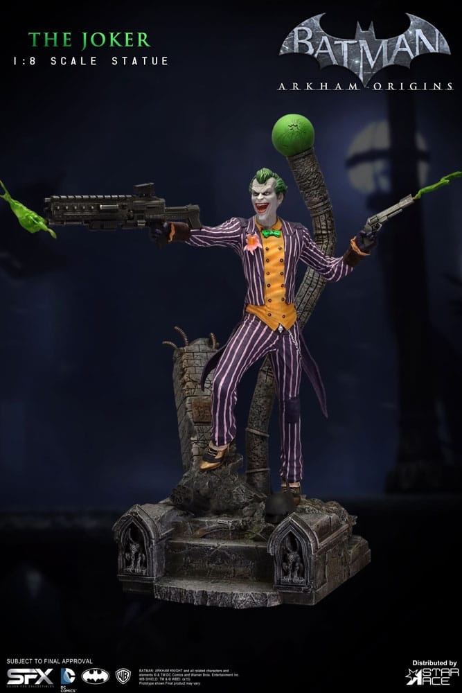 DC Comics Statue 1/8 The Joker Arkham Origins 29 cm The Movie Store