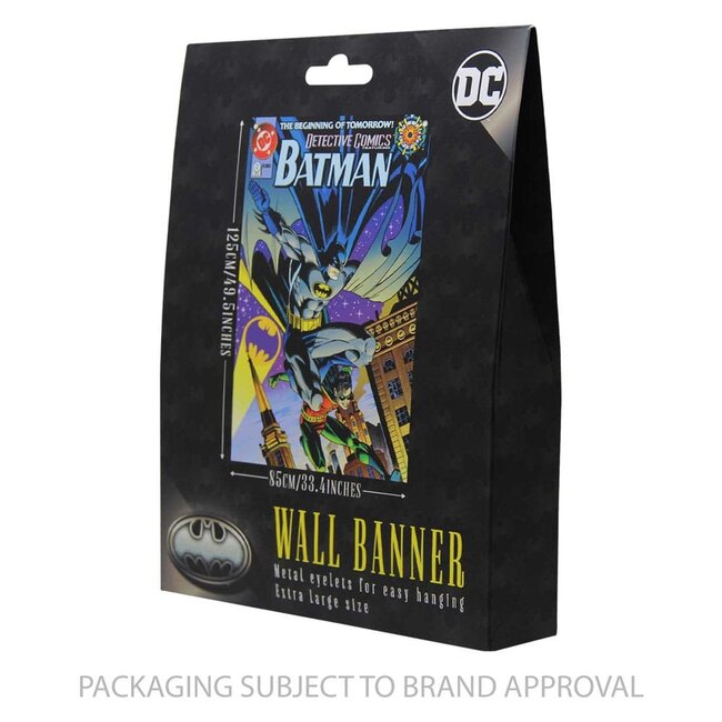 DC Comics Wandbanner Batman 85. Jahrestag 125 x 85 cm