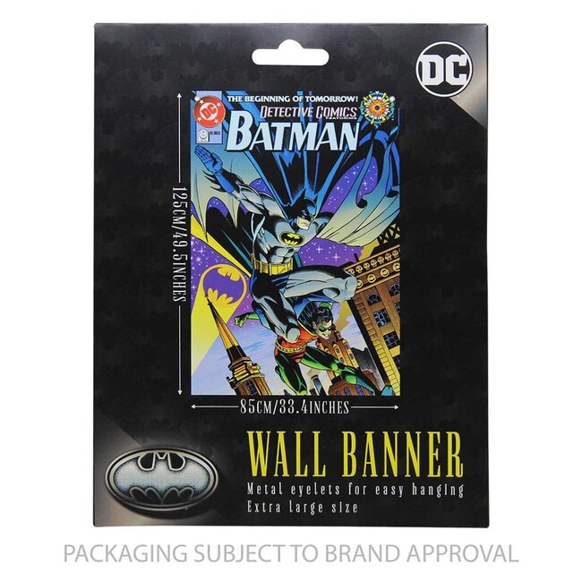 DC Comics Wandbanner Batman 85. Jahrestag 125 x 85 cm