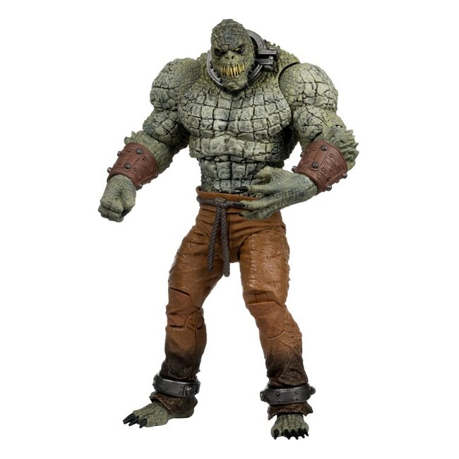 DC Multiverse Megafig Actionfigur Killer Croc (GITD) (Gold Label) 30 cm