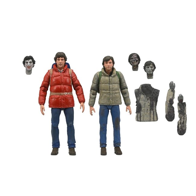 An American Werewolf In London Action Figures 2-Pack Jack and David 18 cm