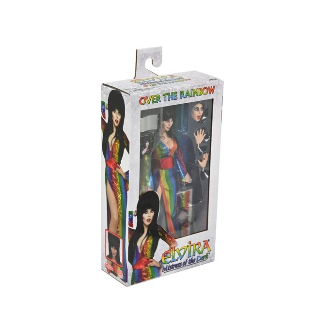 Elvira, Mistress of the Dark Clothed Action Figure Over the Rainbow Elvira 20 cm