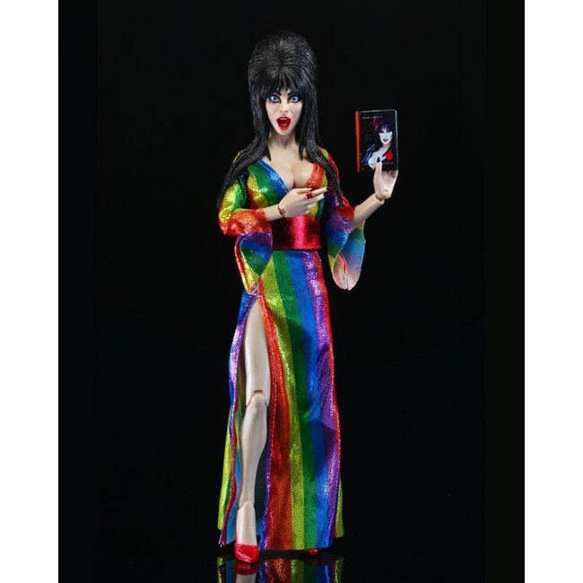 Elvira, Mistress of the Dark Clothed Action Figure Over the Rainbow Elvira 20 cm