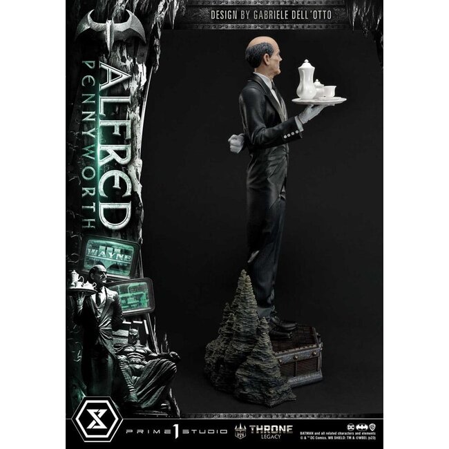 DC Comics Throne Legacy Series Statue Alfred Pennyworth (Batman Comics) Bonus Version 57 cm