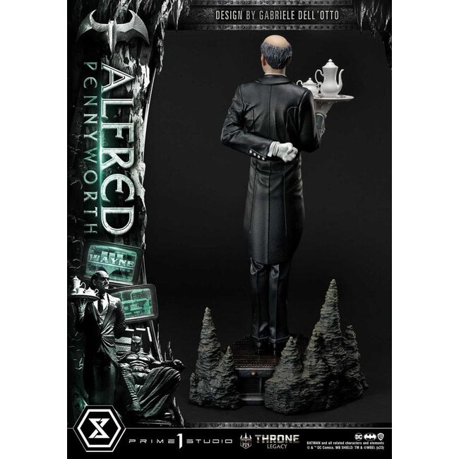 DC Comics Throne Legacy Series Statue Alfred Pennyworth (Batman Comics) Bonus Version 57 cm