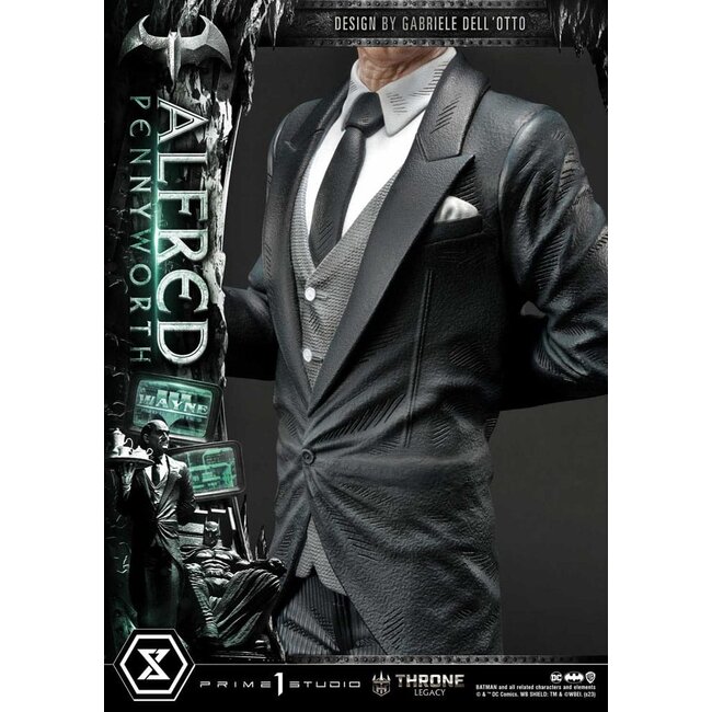 DC Comics Throne Legacy Series Statue Alfred Pennyworth (Batman Comics) Bonus Version 57 cm