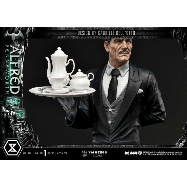 DC Comics Throne Legacy Series Statue Alfred Pennyworth (Batman Comics) Bonus Version 57 cm