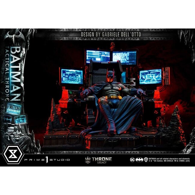 DC Comics Throne Legacy Collection Statue 1/3 Batman Tactical Throne Ultimate Version 57 cm