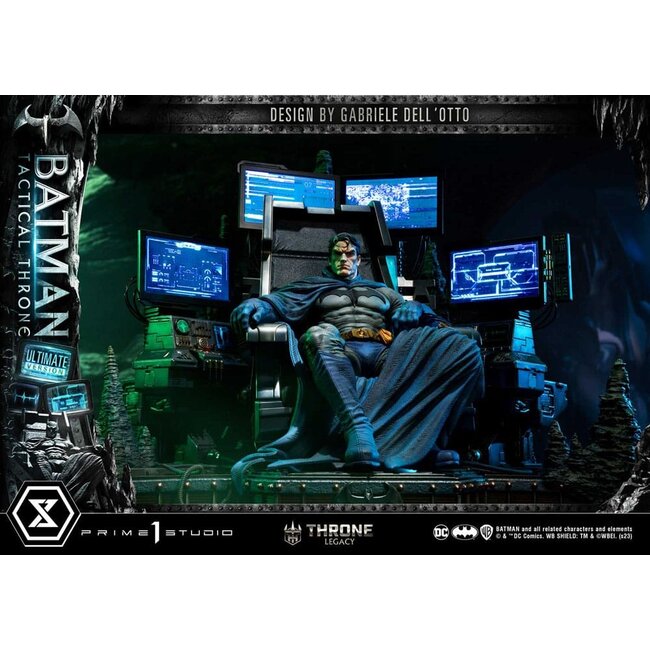 DC Comics Throne Legacy Collection Statue 1/3 Batman Tactical Throne Ultimate Version 57 cm