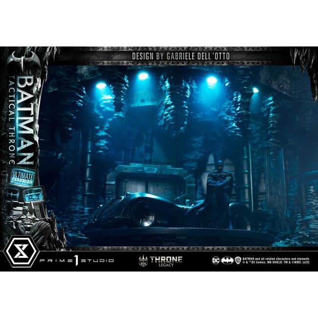 DC Comics Throne Legacy Collection Statue 1/3 Batman Tactical Throne Ultimate Version 57 cm