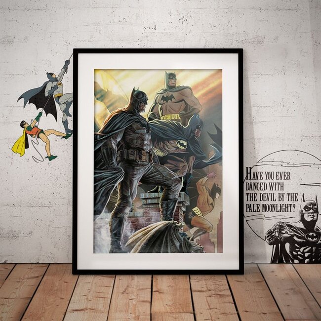 DC Comics Art Print Batman 85th Anniversary Limited Edition 42 x 30 cm
