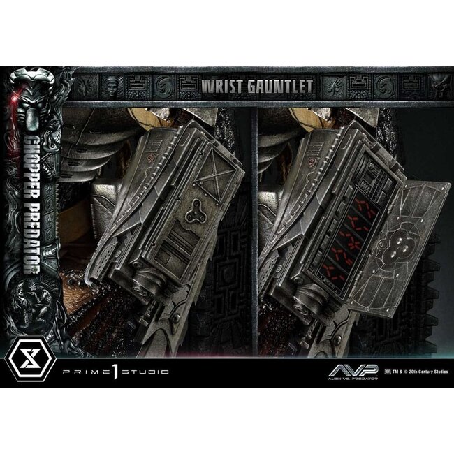 The Alien vs. Predator Museum Masterline Series Statue 1/3 Chopper Predator 103 cm