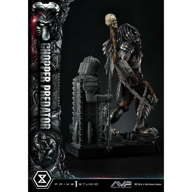 The Alien vs. Predator Museum Masterline Series Statue 1/3 Chopper Predator 103 cm