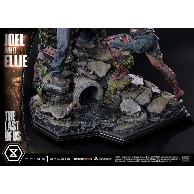 The Last of Us Part I Ultimate Premium Masterline Series Statue Joel & Ellie Deluxe Version (The Last of Us Part I) 73 cm
