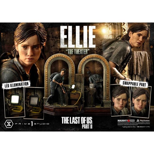 The Last of Us Part II Ultimate Premium Masterline Series Statue 1/4 Ellie "The Theater" Bonus Version 58 cm
