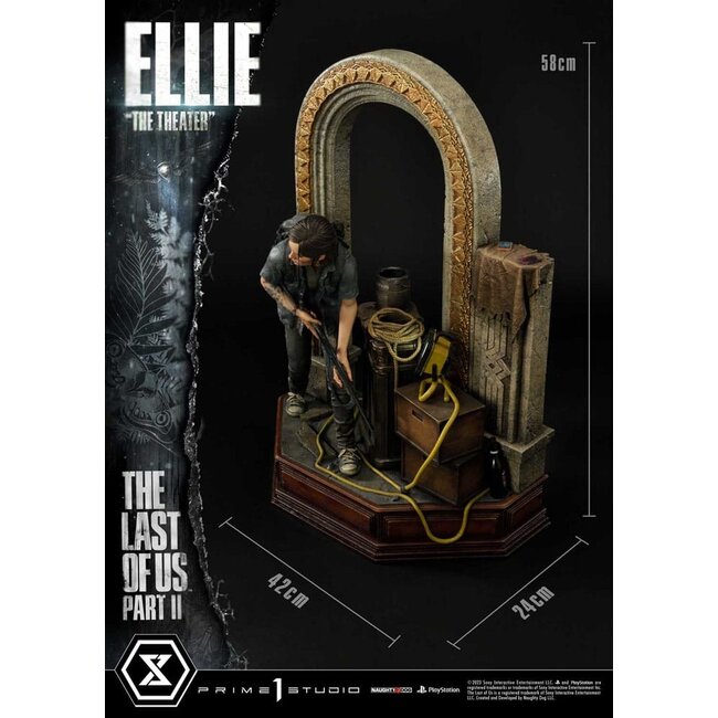 The Last of Us Part II Ultimate Premium Masterline Series Statue 1/4 Ellie "The Theater" Bonus Version 58 cm