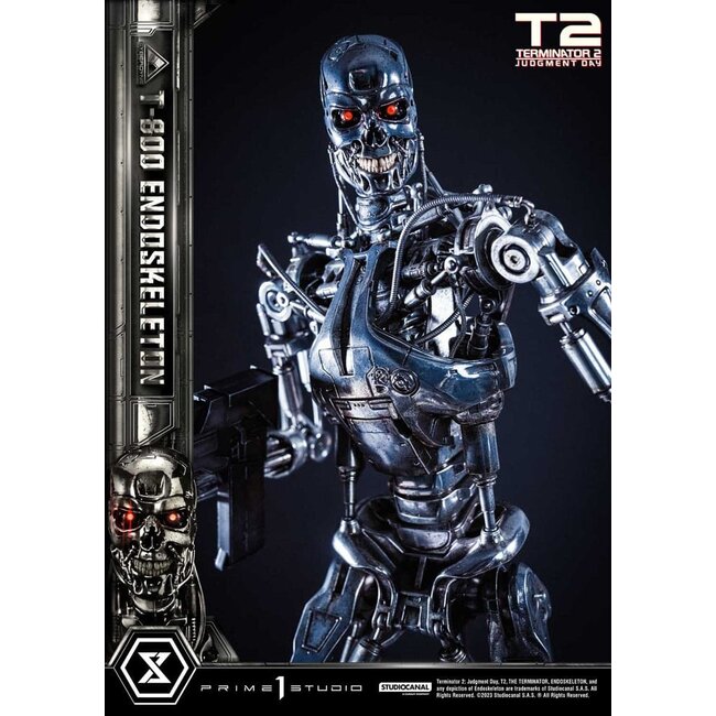 Terminator 2 Museum Masterline Series Statue 1/3 Judgment Day T800 Endoskeleton 74 cm