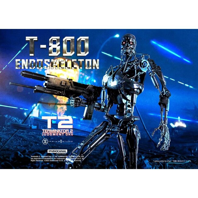 Terminator 2 Museum Masterline Series Statue 1/3 Judgment Day T800 Endoskeleton Deluxe Version 74 cm