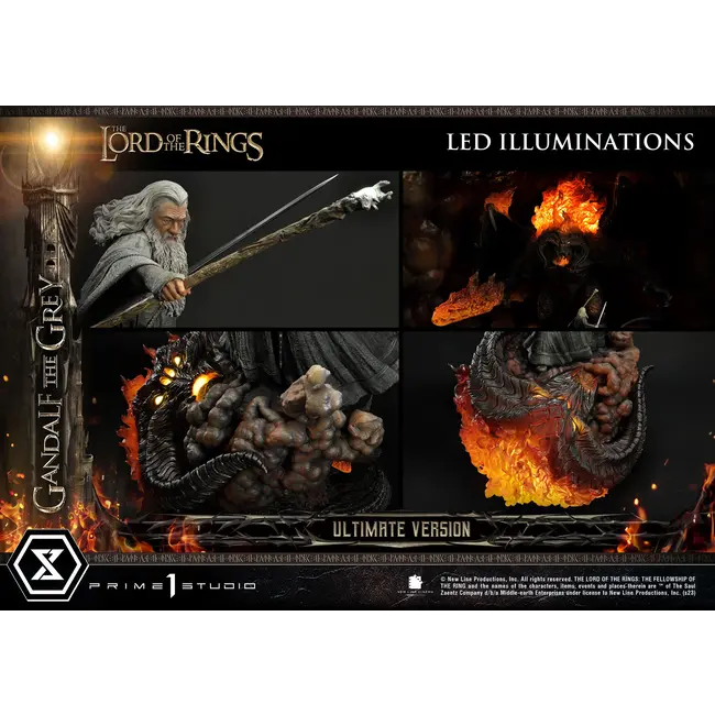 Lord of the Rings Statue 1/4 Gandalf the Grey Ultimate Version 81 cm