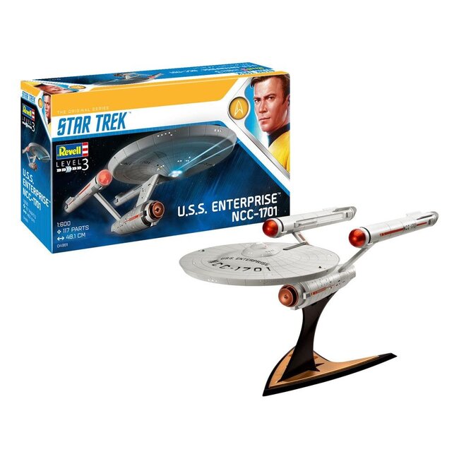 Star Trek TOS Model Kit 1/600 U.S.S. Enterprise NCC-1701 48 cm