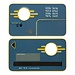 FaNaTtik Fallout Replica Vault Security Keycard Limited Edition