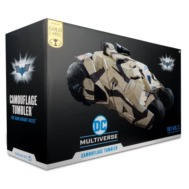 DC Multiverse Vehicle Tumbler Camouflage (The Dark Knight Rises) (Gold Label) 46 cm