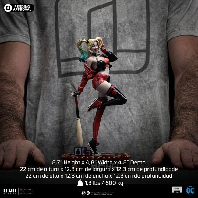 DC Comics Art Scale Statue 1/10 Harley Quinn (Gotham City Sirens) 22 cm