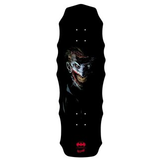 Welcome Batman Skateboard Deck - Joker Black Dips on Widow Shape