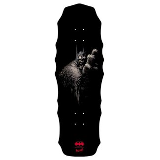 Welcome Batman Skateboard Deck - Batmonster Black Dips on Widow Shape