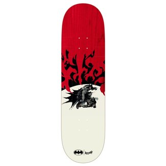 Welcome Batman Skateboard Deck - Talon Red Stain Popsicle