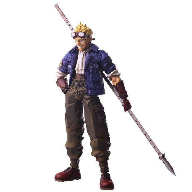 Final Fantasy VII Bring Arts Action Figure Cid Highwind 15 cm