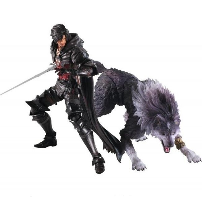 Final Fantasy XVI Bring Arts Action Figure Set Clive Rosfield & Torgal