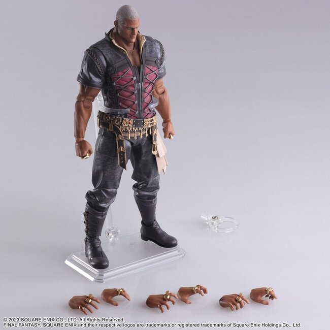 Final Fantasy XVI Bring Arts Actionfigur Hugo Kupka 18 cm